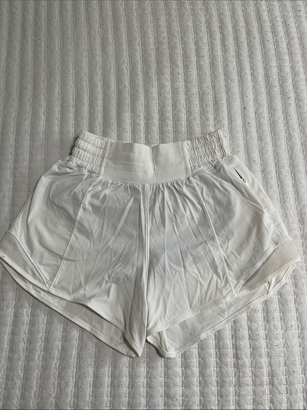 lululemon athletica White High-Rise Athletic Shorts
